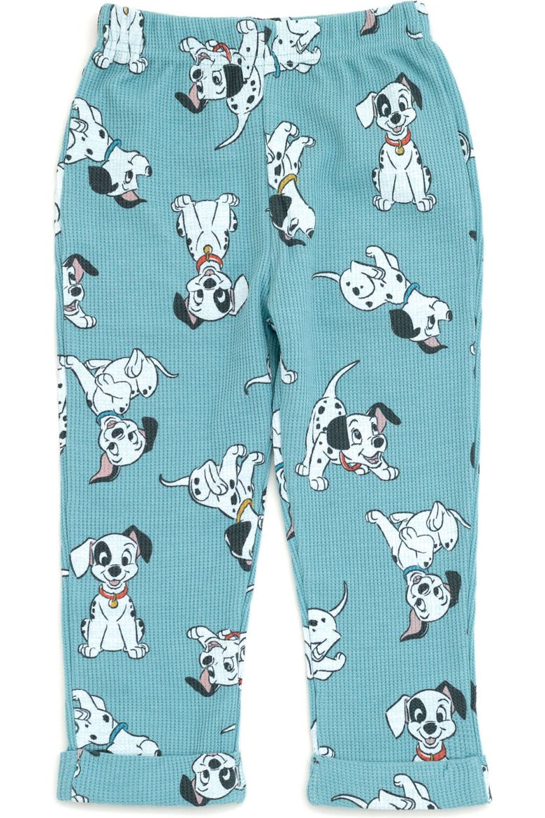 101 Dalmatians Loungewear 2-Piece Sweatshirt and Pants Set, Alternate, color, Dalmatians Sage Green