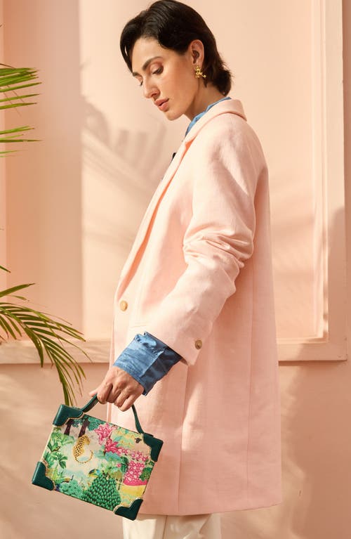 Simitri Printed Briefcase Bag In Multi