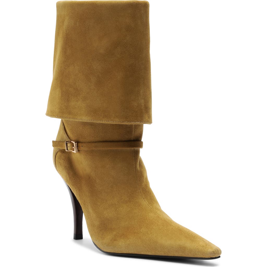 Schutz Rudy Stiletto Boot In Green