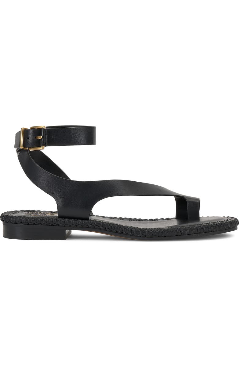 Vince Camuto Libahs Ankle Strap Sandal, Alternate, color, Black