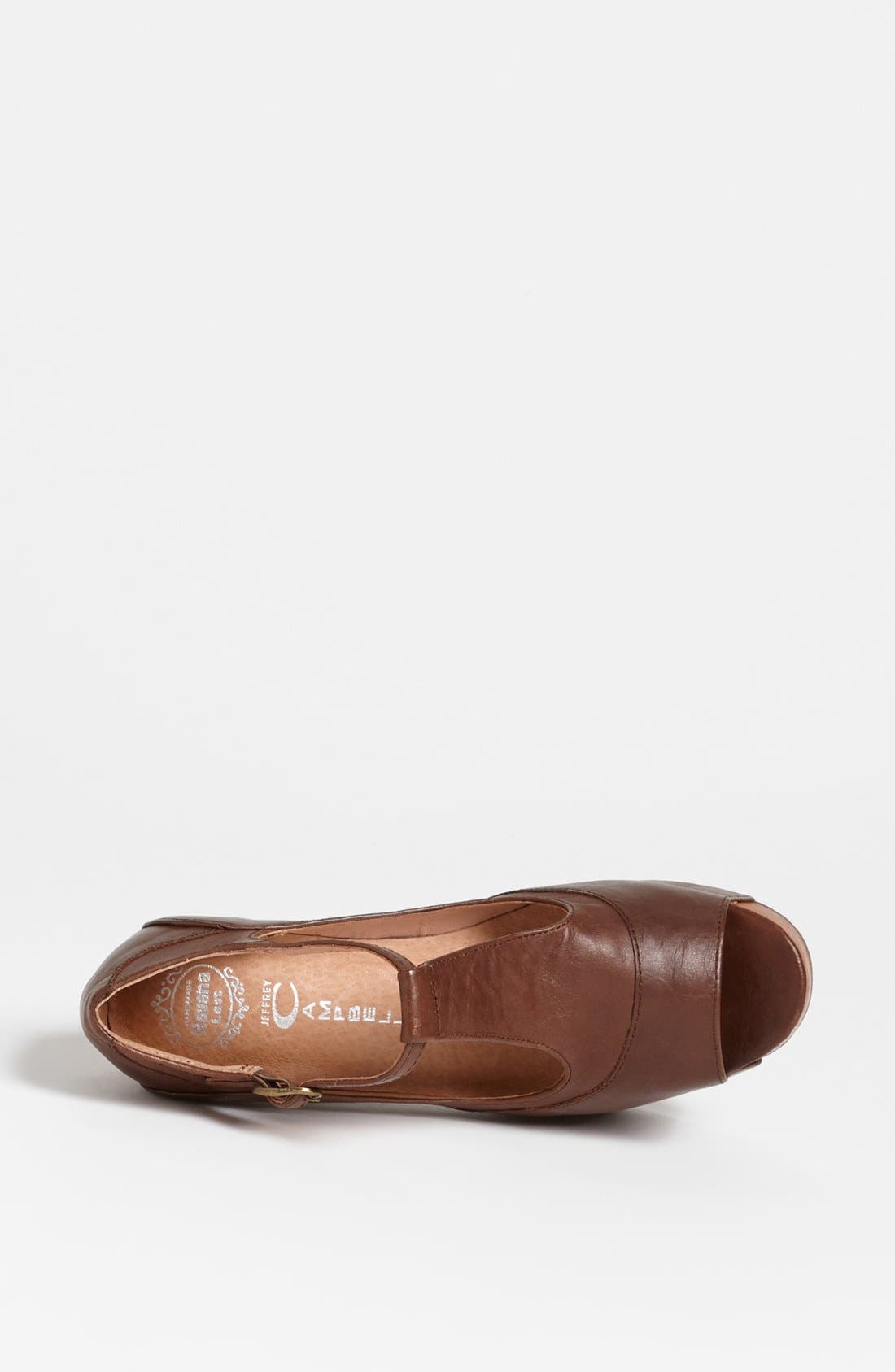 'Foxy' Platform Sandal, Alternate, color, BROWN