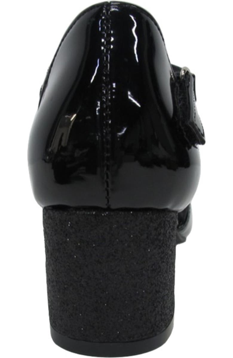 JELLYPOP Kids' Audrina Bow Pump, Alternate, color, Black