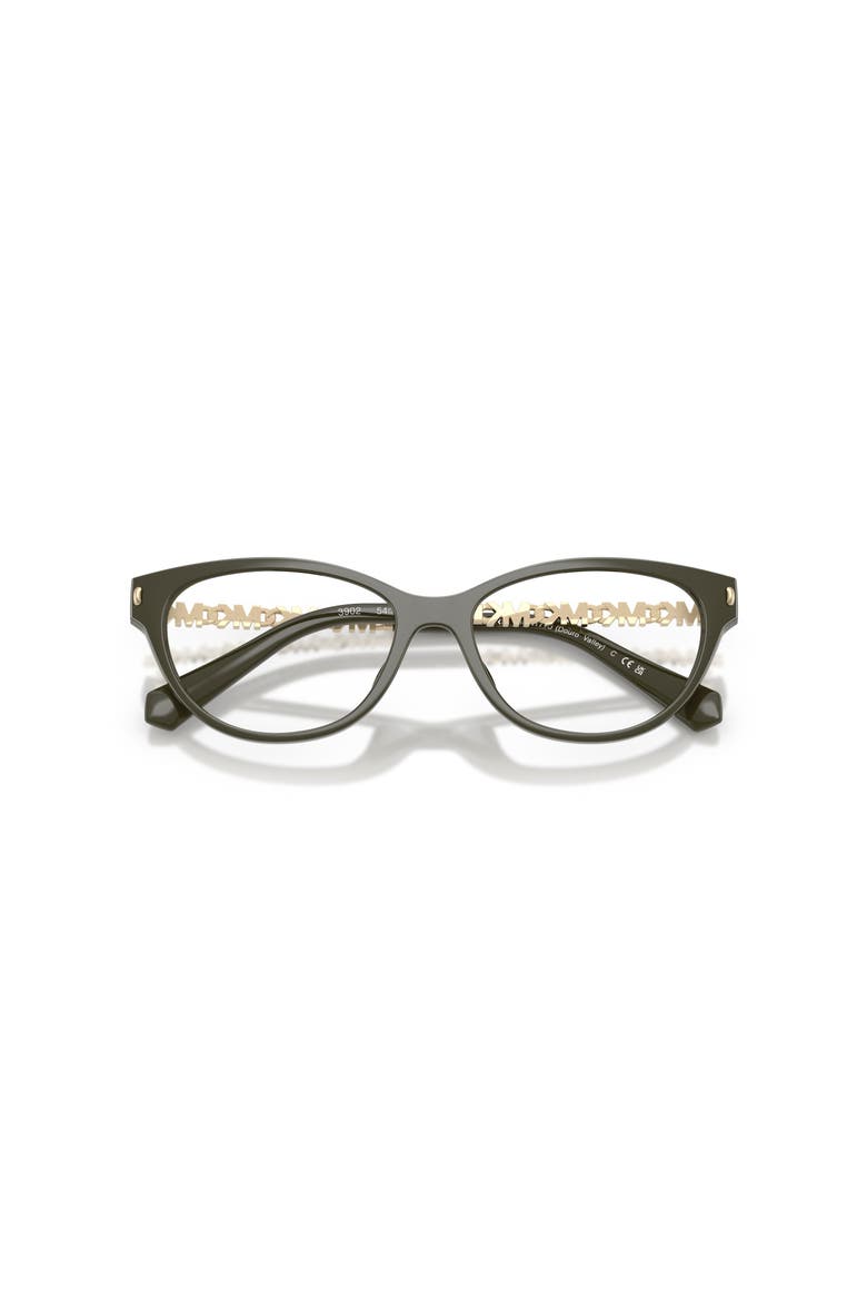 54mm Cat Eye optical glasses, Alternate, color, Green