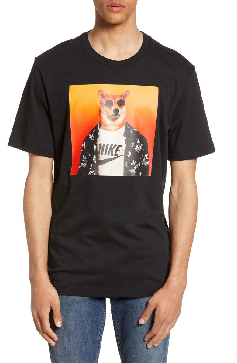 Nike Sportswear Graphic Dog T-Shirt, Main, color, 