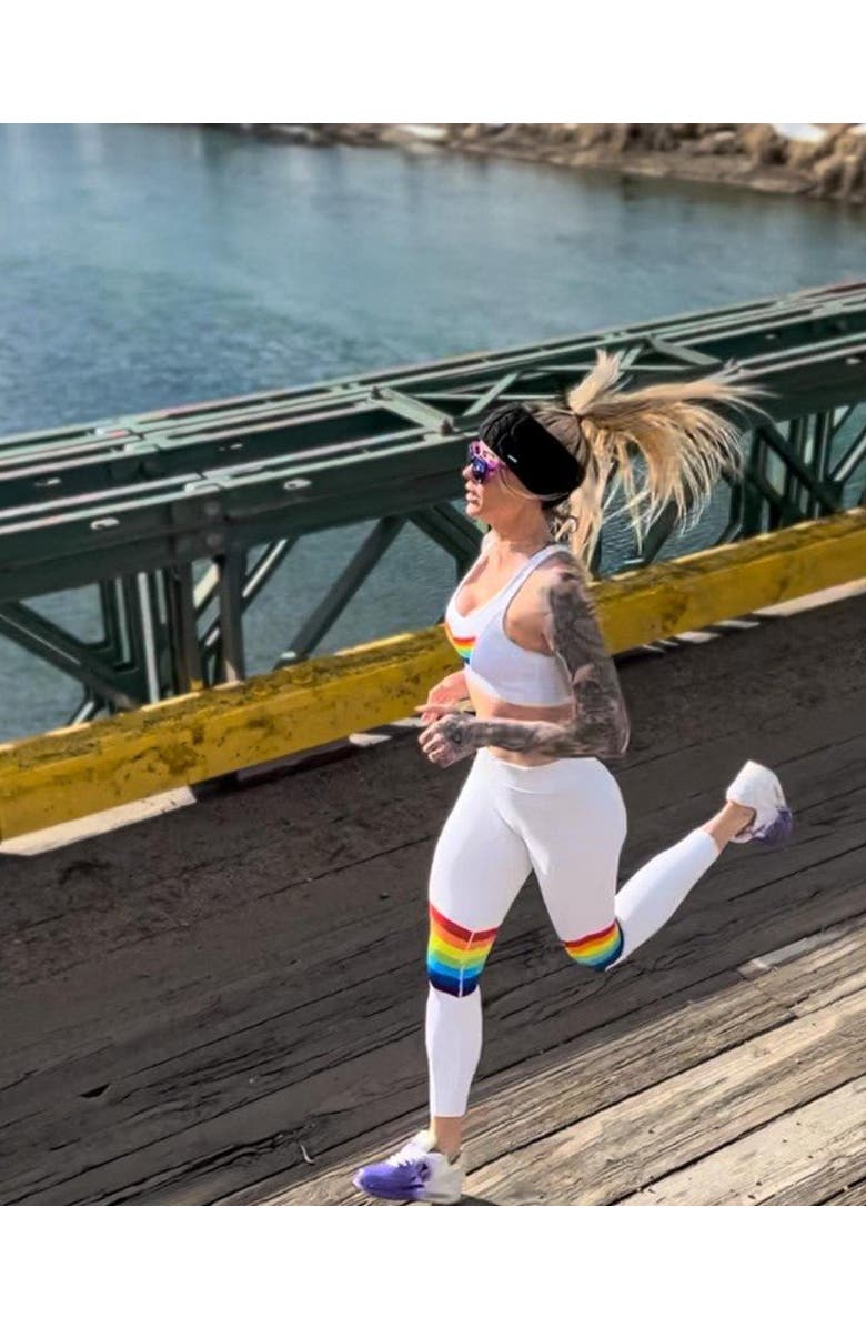 OOSC Rainbow Road Women's Baselayer Leggings, Alternate, color, 