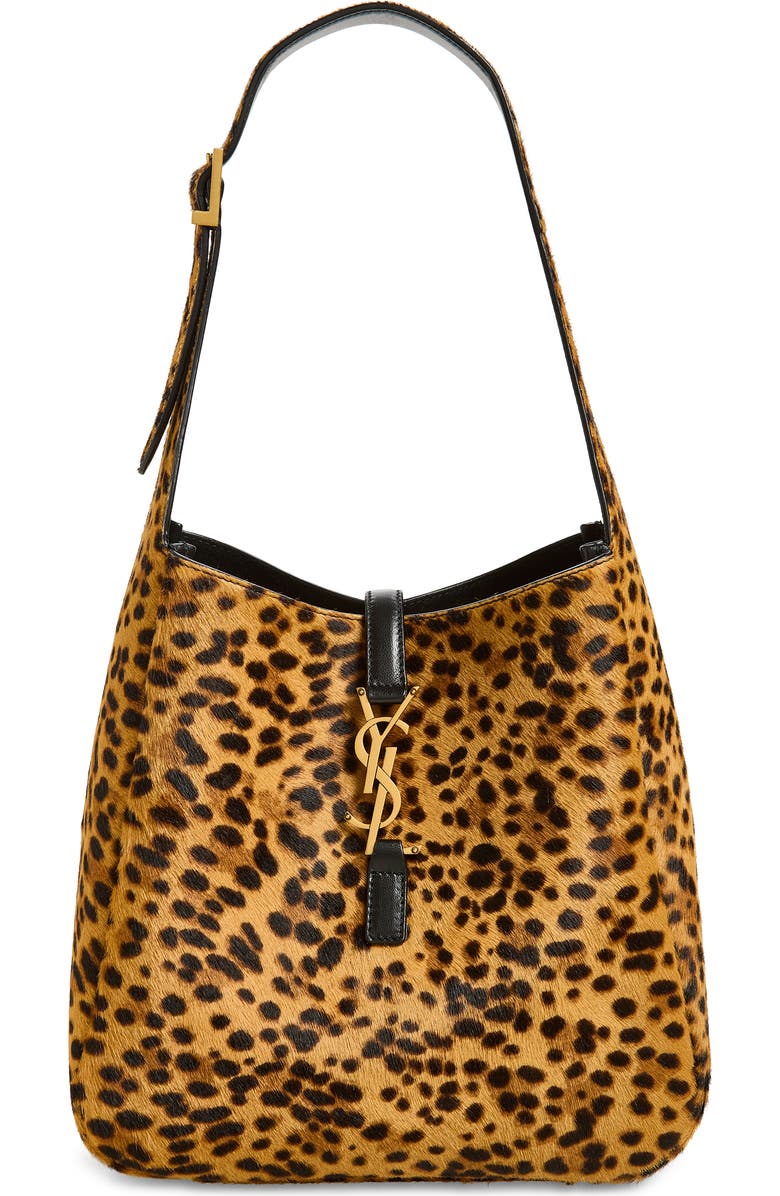Saint Laurent Small Le 5 à 7 Shoulder Bag, Main, color, 2790 Beige Noir