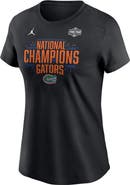 Jordan Brand Women's Jordan Brand  Black Florida Gators 2025 NCAA Men's Basketball National Champions Locker Room T-Shirt
