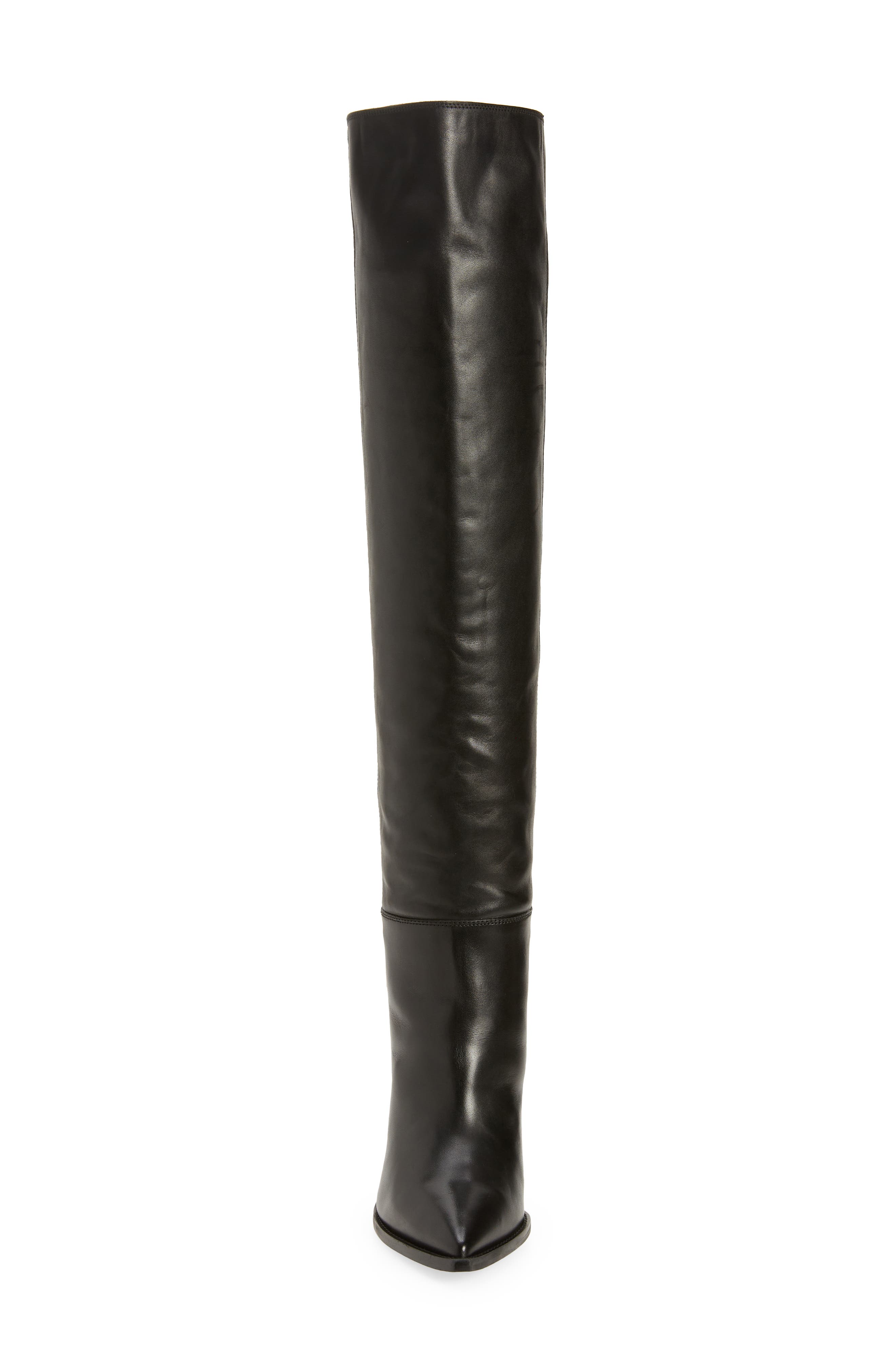 AllSaints Reina Over the Knee Boot, Alternate, color, Black