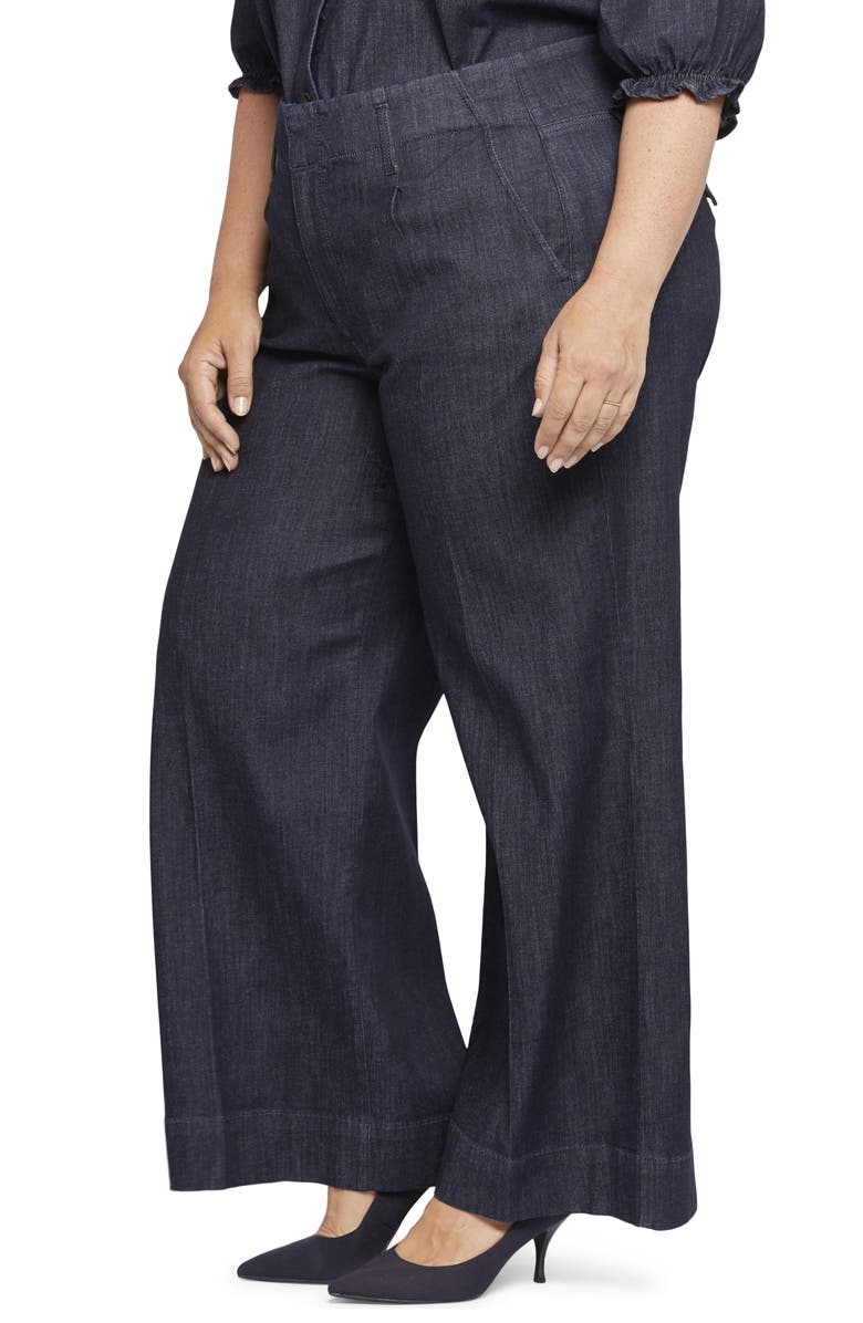 NYDJ Mona High Waist Wide Leg Jeans, Alternate, color,