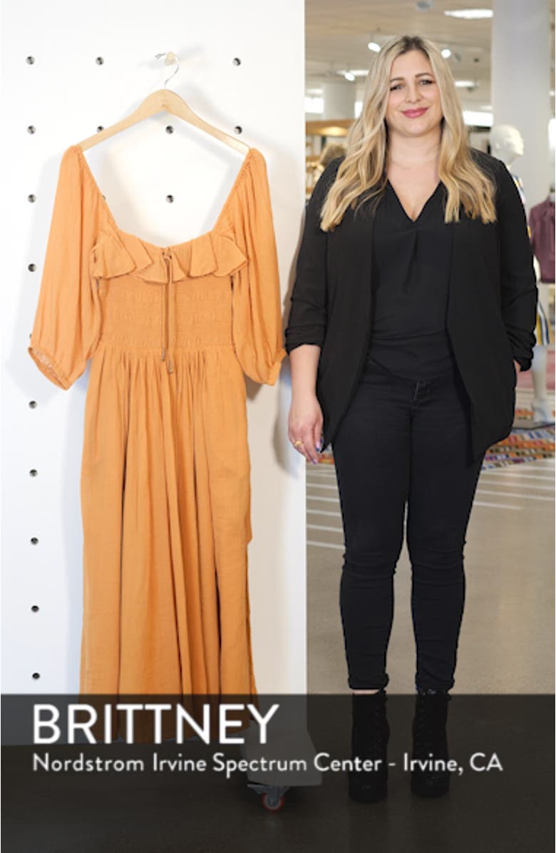 Endless Summer by Free People Ruffle Maxi Dress, sales video thumbnail