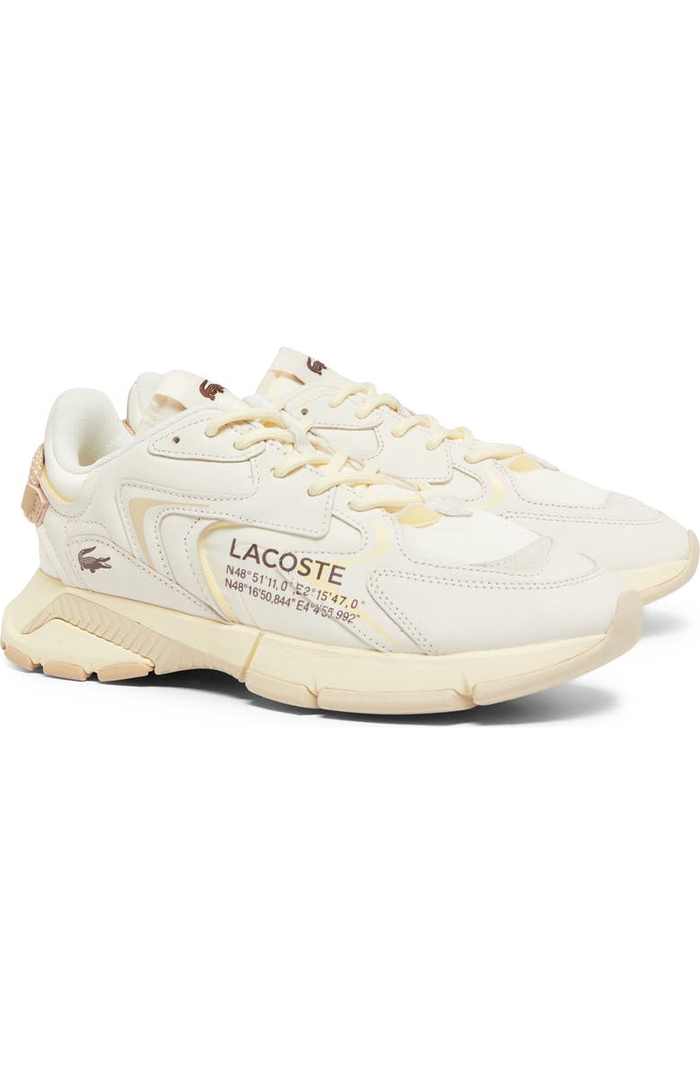 Lacoste L003 Neo 125 Sneaker, Main, color, Off White/ Light Brown