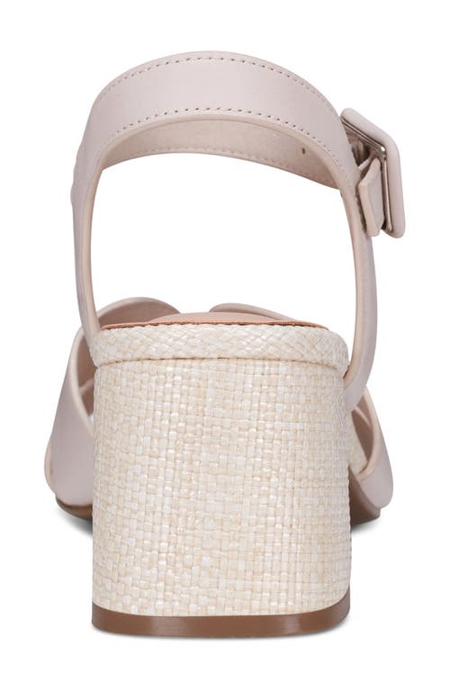 Rockport Georje Square Toe Sandal In Ivory