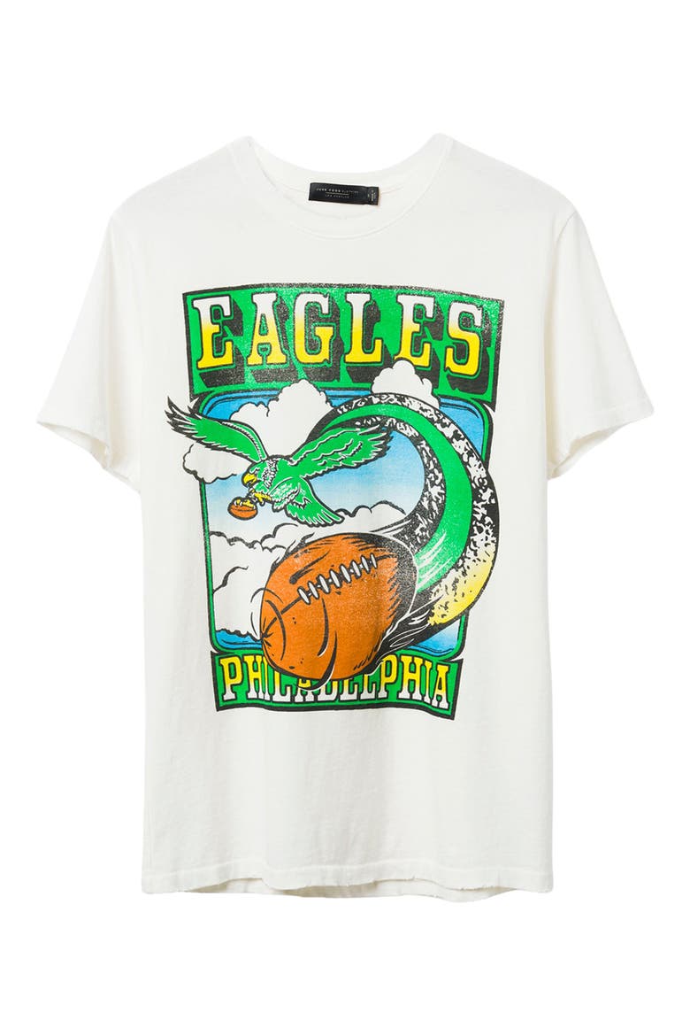 Eagles Sky Cotton Graphic T-Shirt, Main, color, VINTAGE WHITE