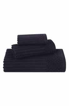 Superior Soho 3-Piece Rib Cotton Bath Towel Set