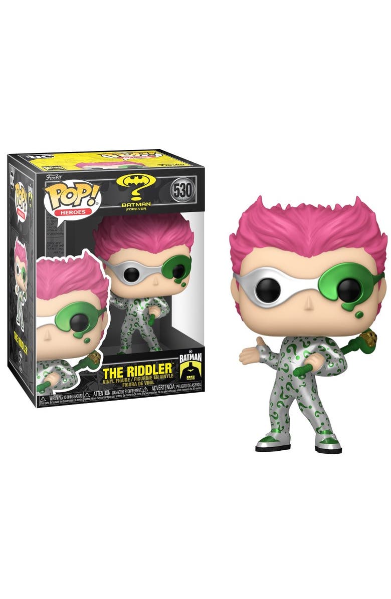 Funko The Riddler (Batman Forever) (DC Villains) 85 Years of Batman Funko Pop!, Main, color, Multi-Color