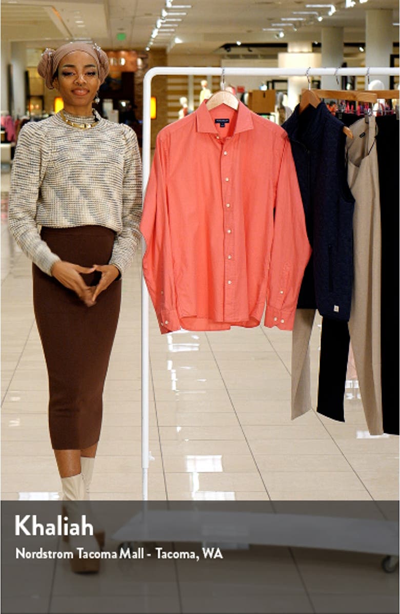 Crown Crafted Sojourn Garment Dye Button-Up Shirt, sales video thumbnail