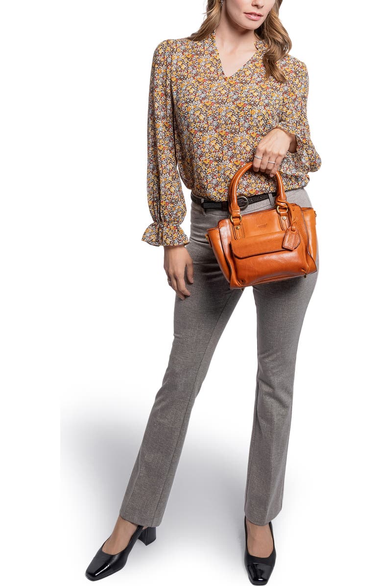 OLD TREND Pansy Mini Satchel Bag, Alternate, color, Caramel