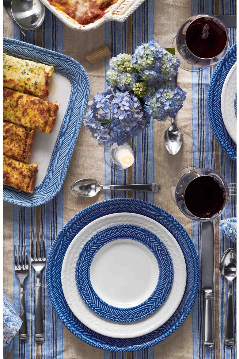 Le Panier 4-Piece Dinnerware Place Setting, Alternate, color, WHITEWASH/DELFT BLUE