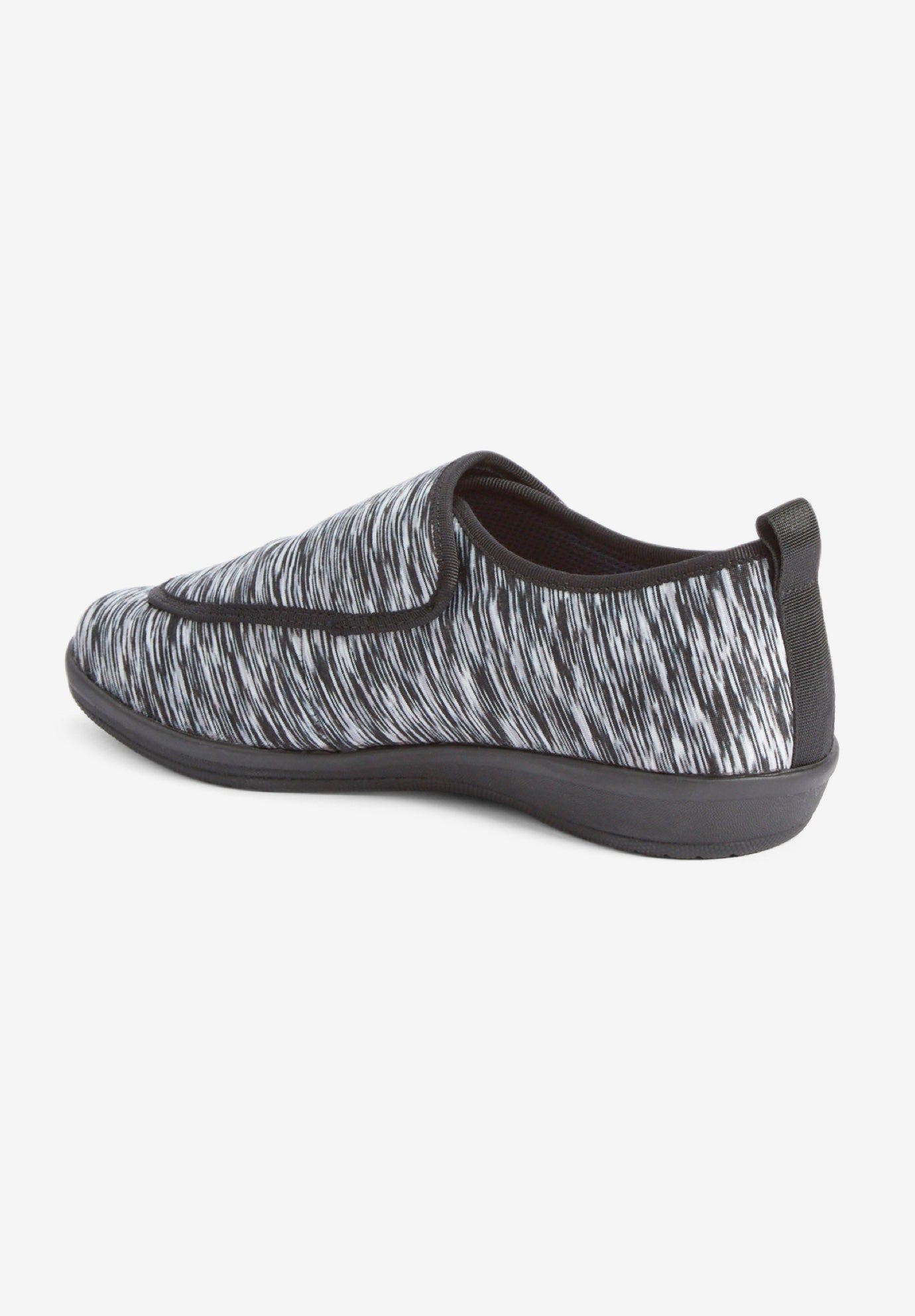 Comfortview The Coen Orthotic Flat, Alternate, color, Black Marled