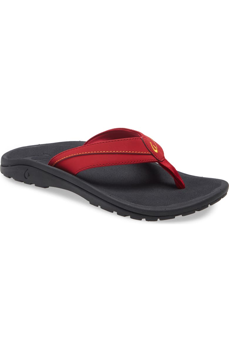 OluKai
Ohana Koa
Flip Flop, Main, color, Deep Red/ Sunrise