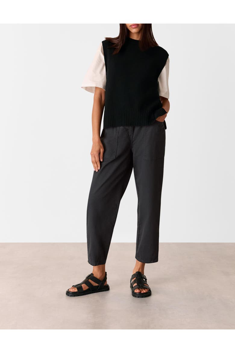 Relaxed Fit Tessa Trouser, Alternate, color, Black