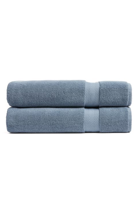 Organic Hydrocotton Set of 2 Bath Sheets