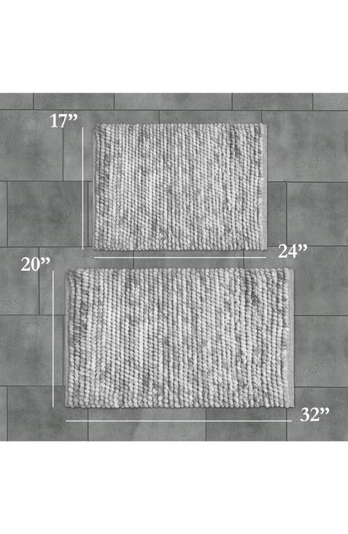 French Connection Space Dye Set Of 2 Bath Mats