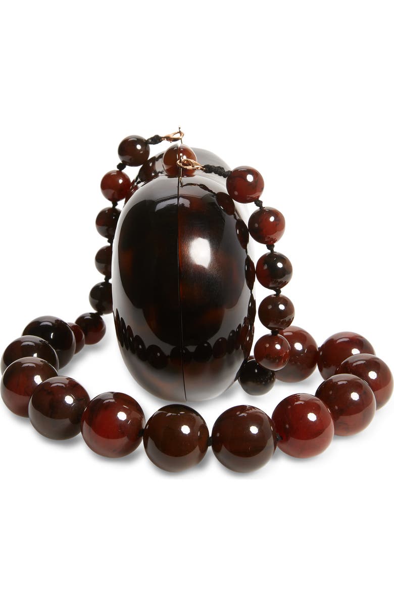 Cult Gaia Tallulah Acrylic Shoulder Bag, Alternate, color,