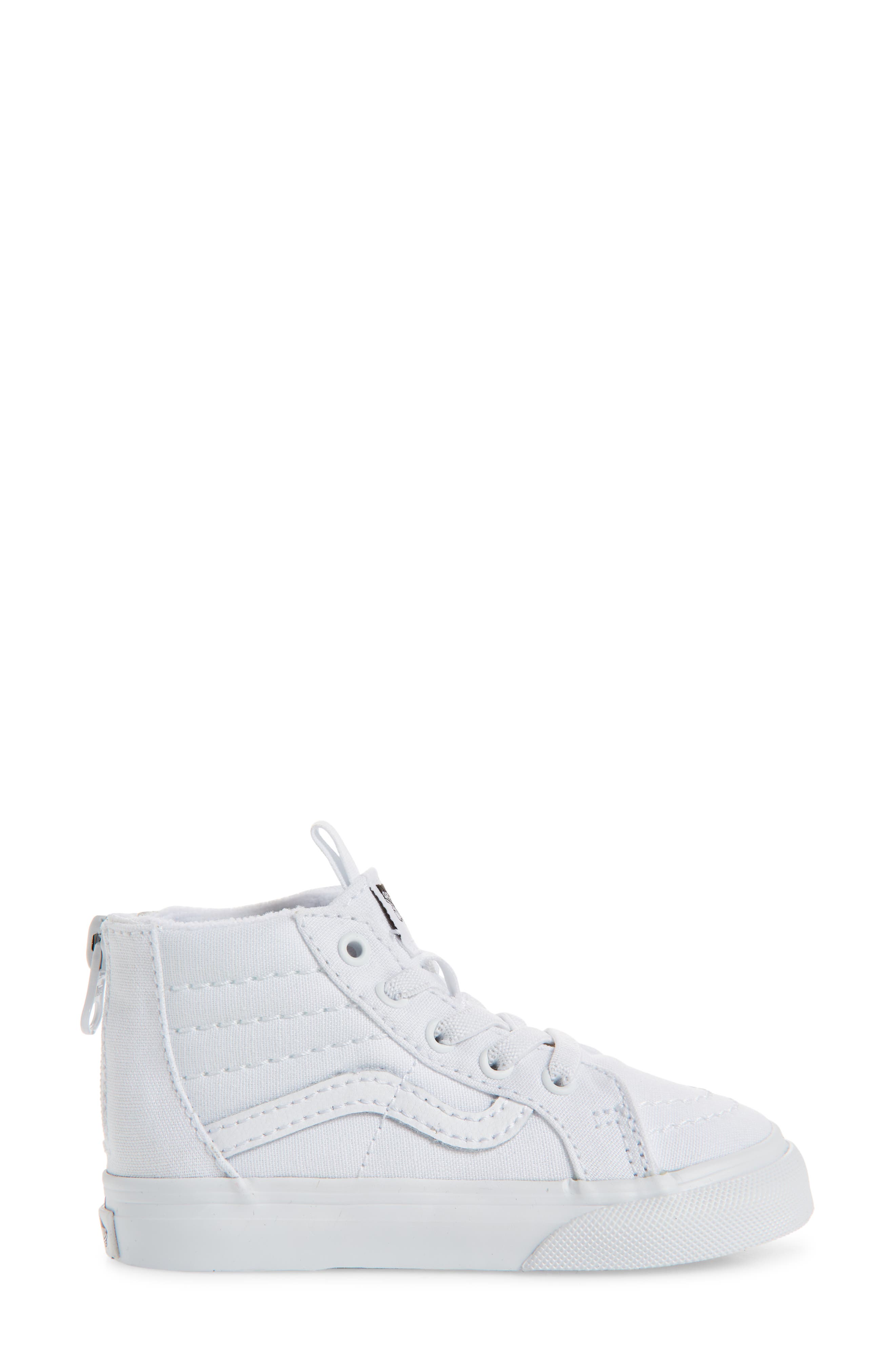 Vans Kids' Sk8-Hi Zip Sneaker, Alternate, color, 