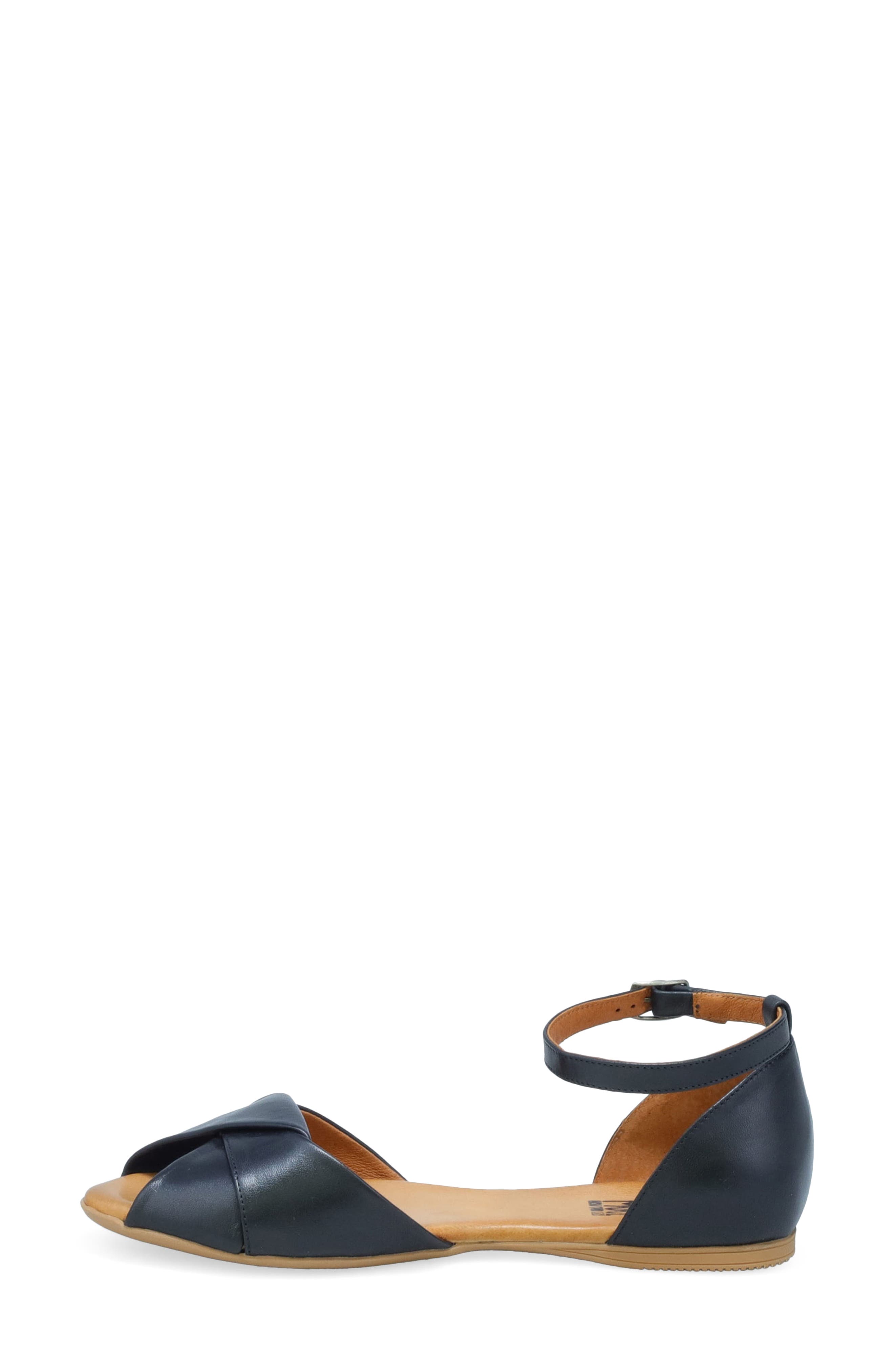 Miz Mooz Kendria Ankle Strap Sandal, Alternate, color, Black