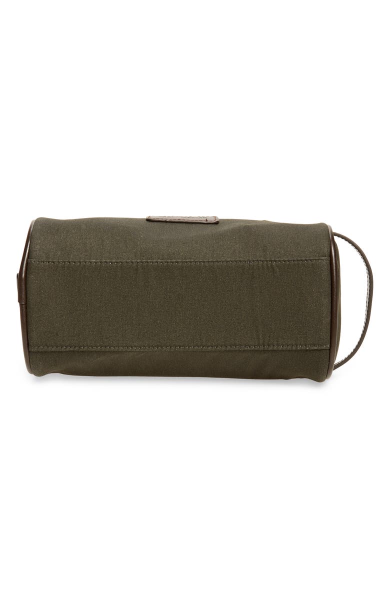 Barbour Waxed Cotton Dopp Kit, Alternate, color, 