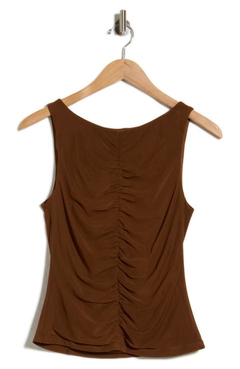 Ruched Front Tank