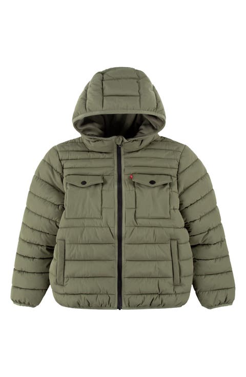 Kids' Heavyweight Puffer Jacket (Big Kid)