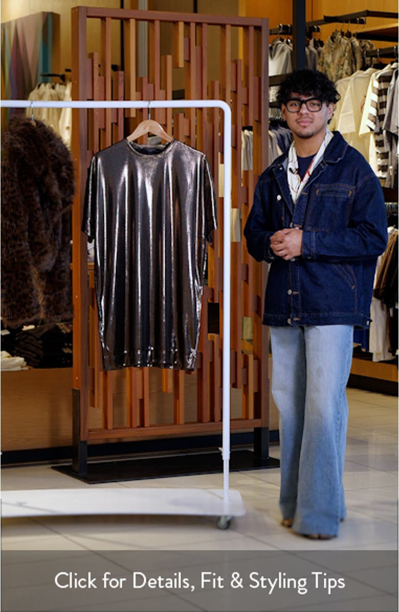 Sparkle T-Shirt Minidress, sales video thumbnail