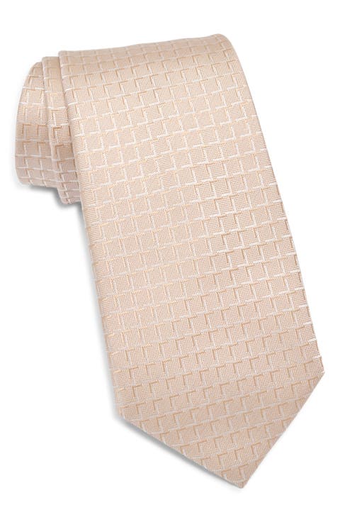 Foster Grid Jacquard Tie