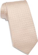 Calvin Klein Foster Grid Jacquard Tie