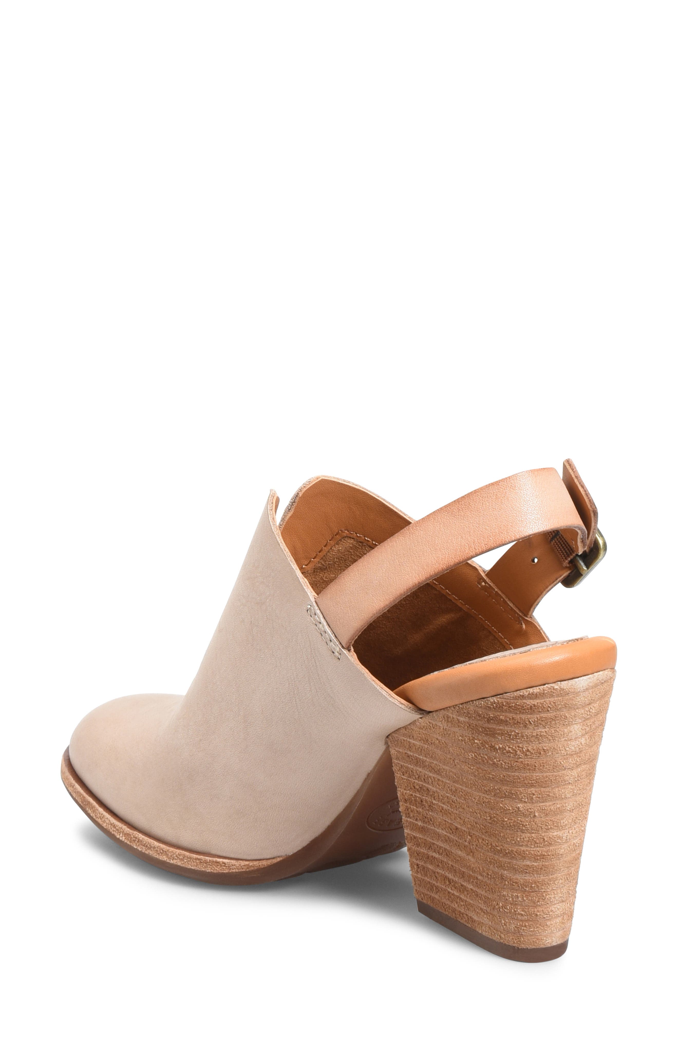 Janelle Slingback Clog, Alternate, color, TAUPE LEATHER