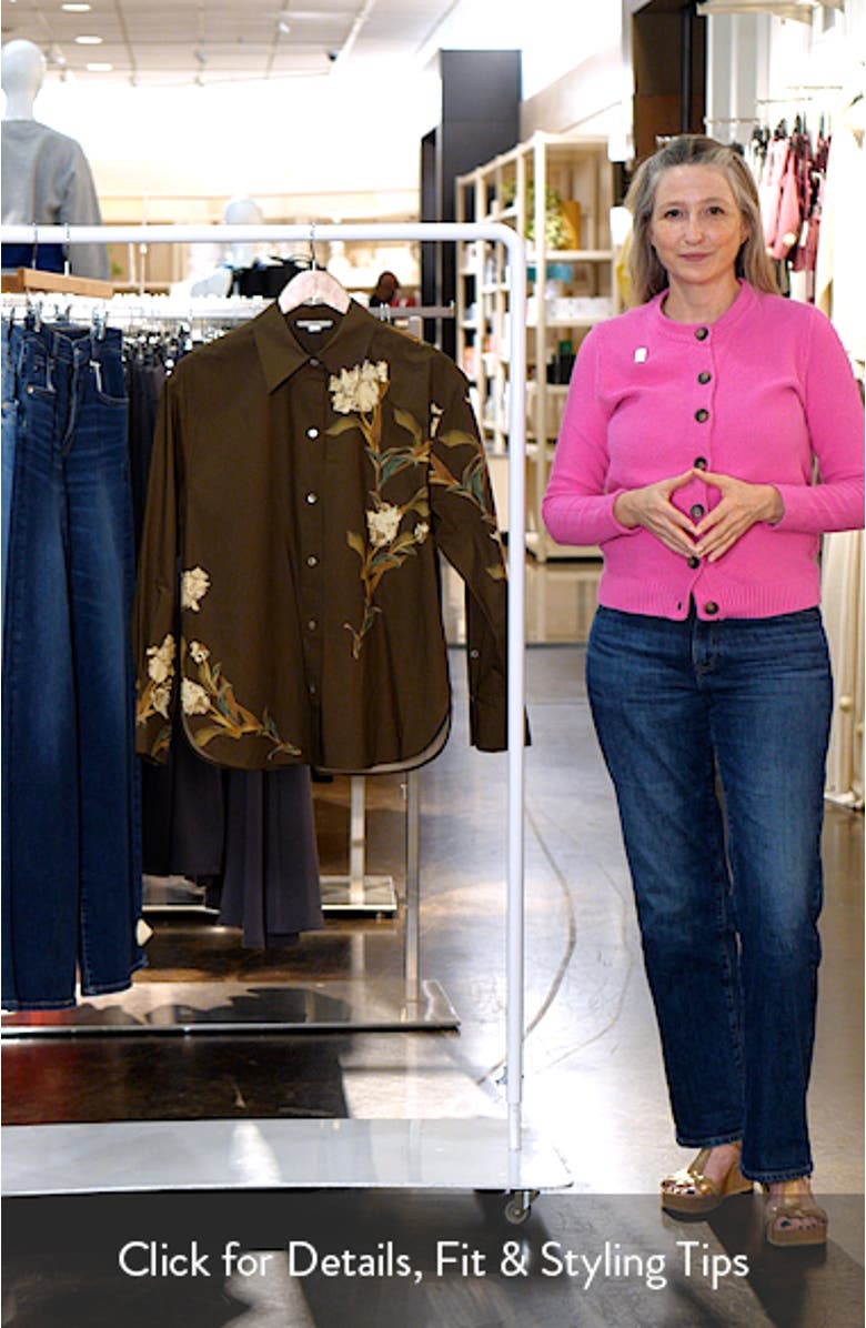 Iris Print Shirt, sales video thumbnail