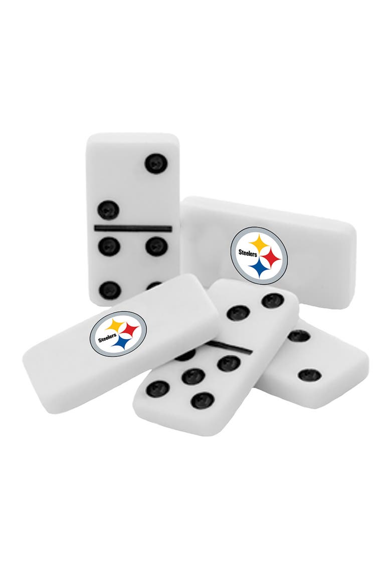 Pittsburgh Steelers Dominoes, Alternate, color, Multicolor