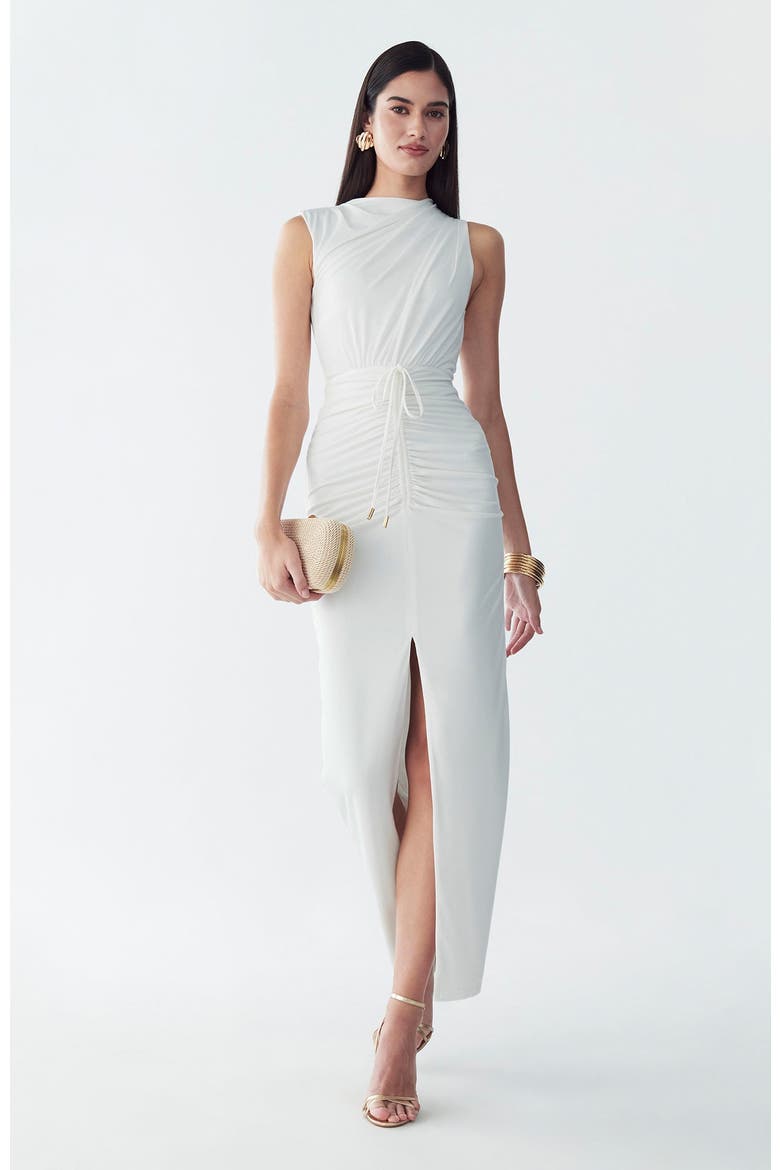Flora Maxi Dress, Alternate, color, Off White