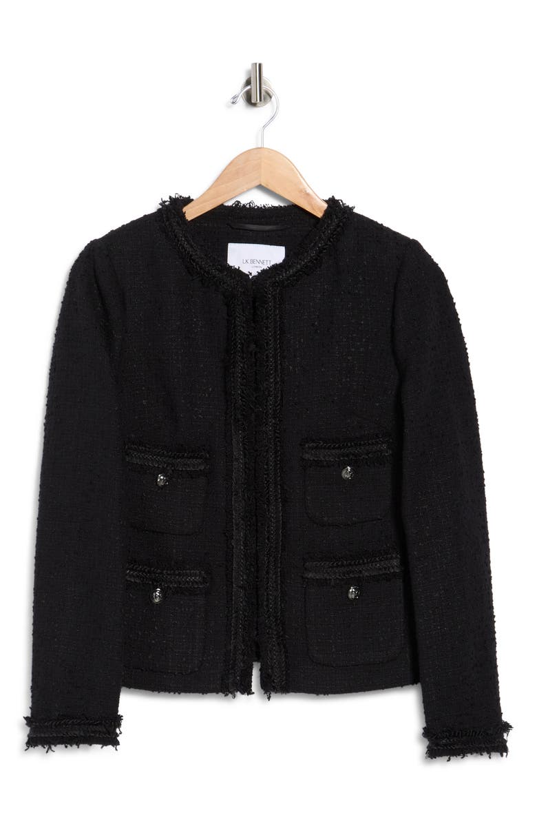 LK Bennett Charlie Tweed Jacket, Main, color,