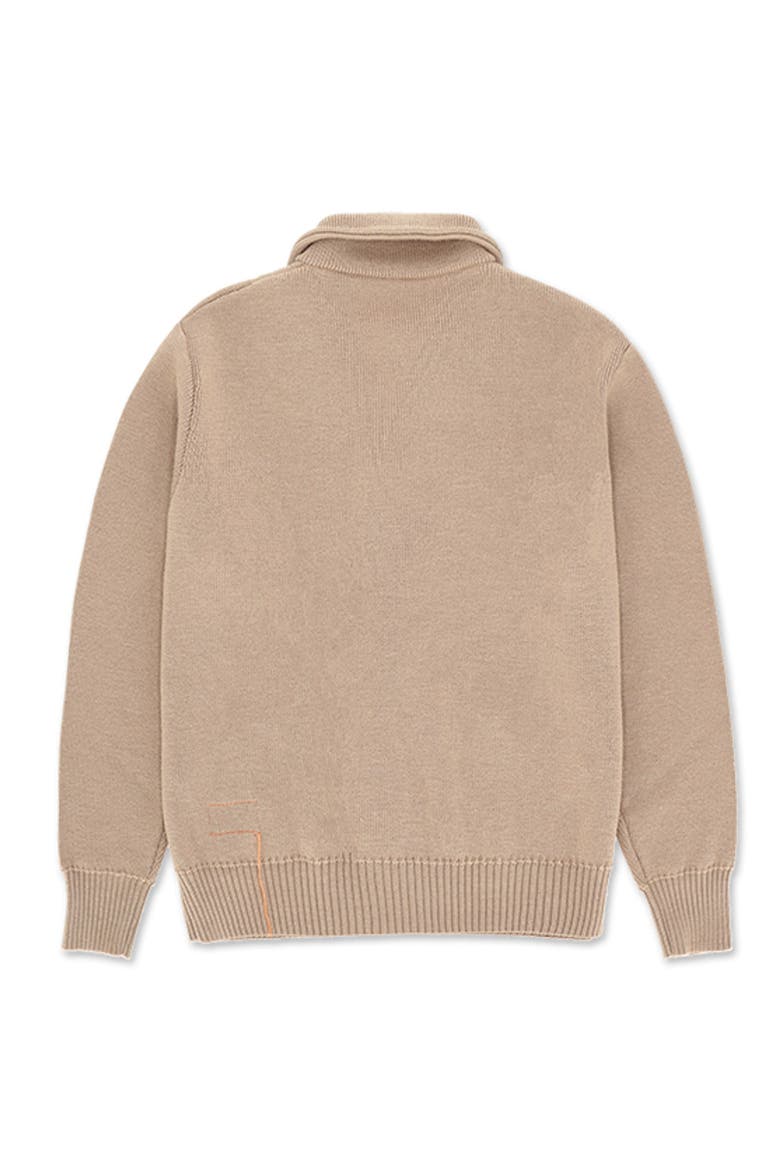 Brando Wool Cardigan, Alternate, color, Beige