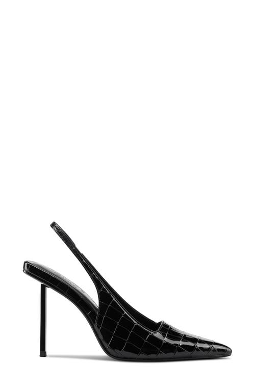 Femme La G63 Slingback Pump In Black