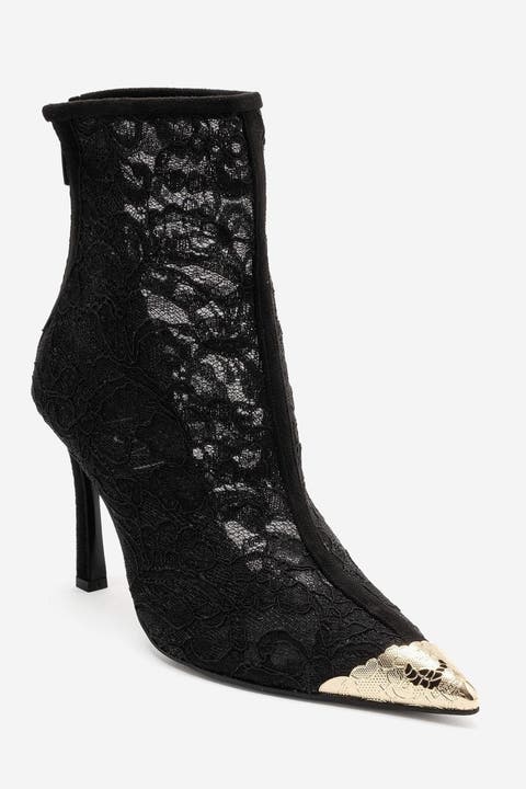 Cliff Lace Stiletto Boot