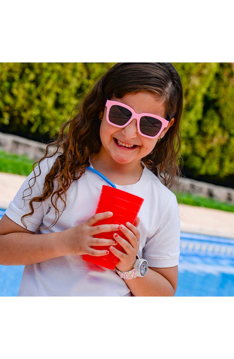 watchitude Slap Watch Sprinkles 9 Inch Silicone Slap Band, Alternate, color, Multicolored