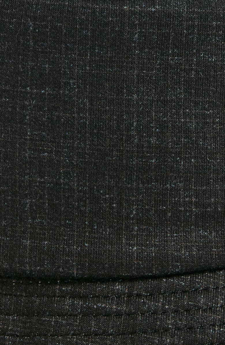 Robert Barakett Micro Check Bucket Hat, Alternate, color, Black