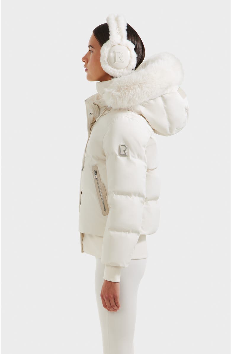 Rudsak Cieyna Down Bomber, Alternate, color, Vanilla