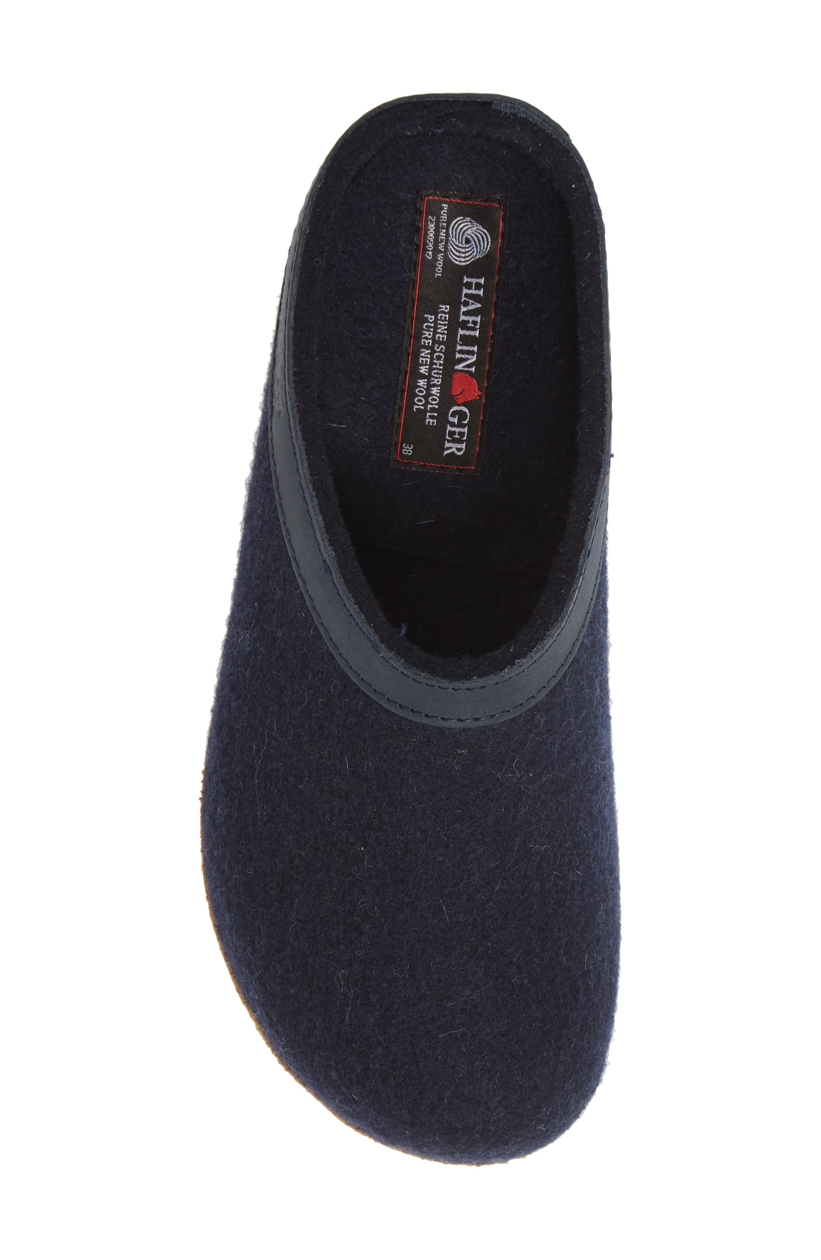 Grizzly Slipper, Alternate, color, CAPTAIN BLUE WOOL