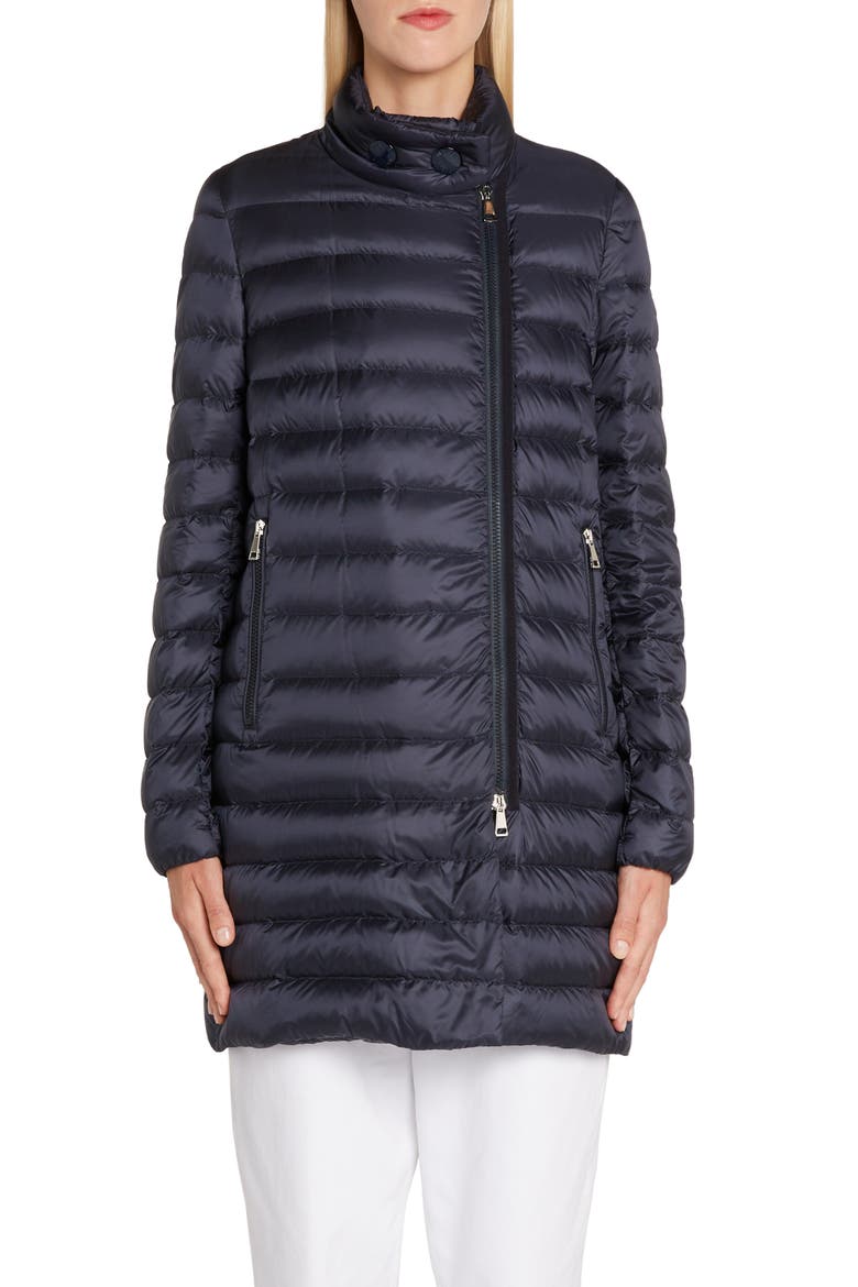 Berlin Lightweight Down Coat, Alternate, color, NAVY