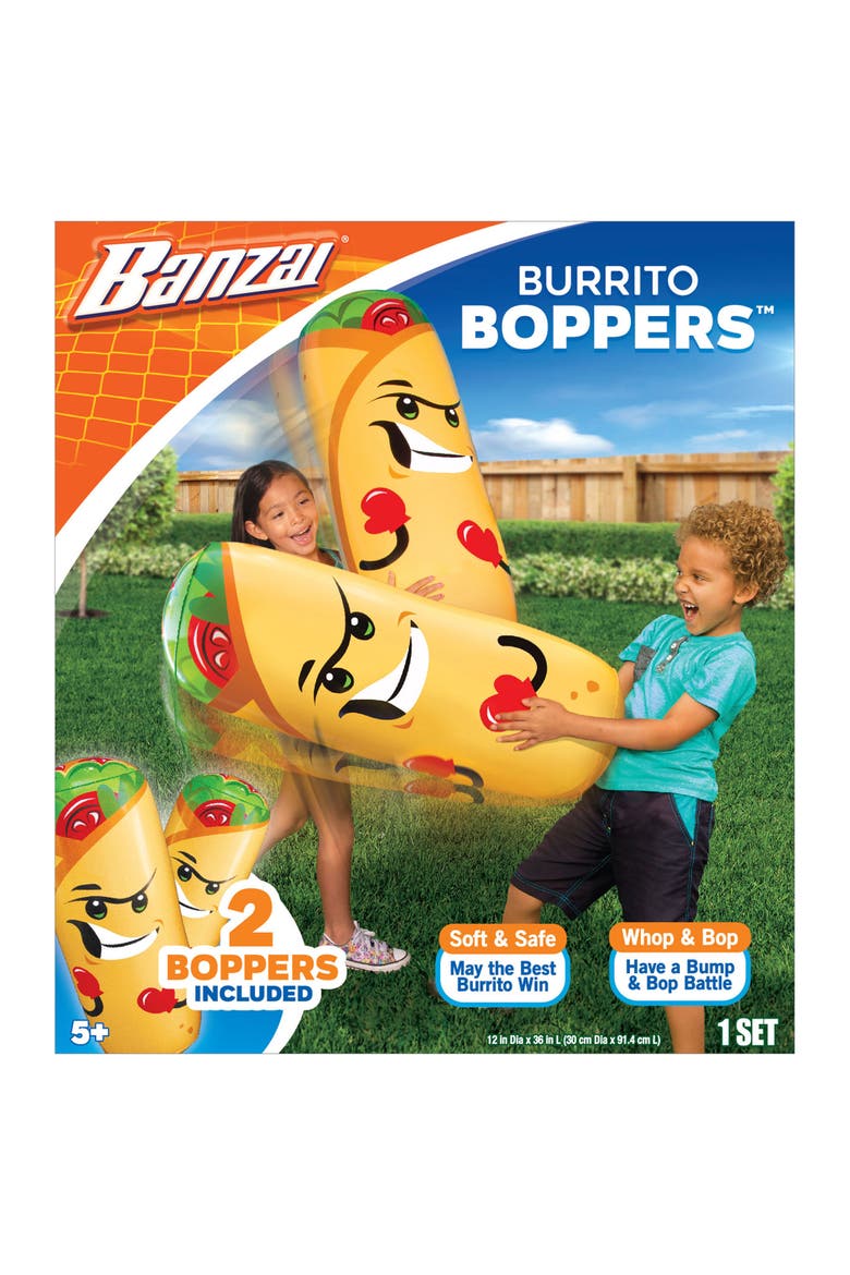 2 Inflatable 36in Bumpers Toys, Main, color, Multicolored